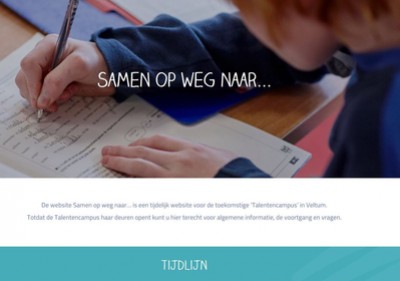 Afbeelding Website 'Samenopwegnaar.nl' online